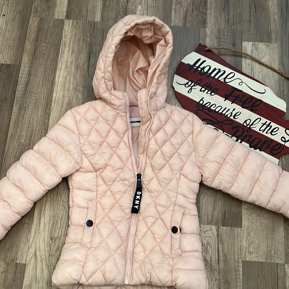 DKNY girls puffer jacket